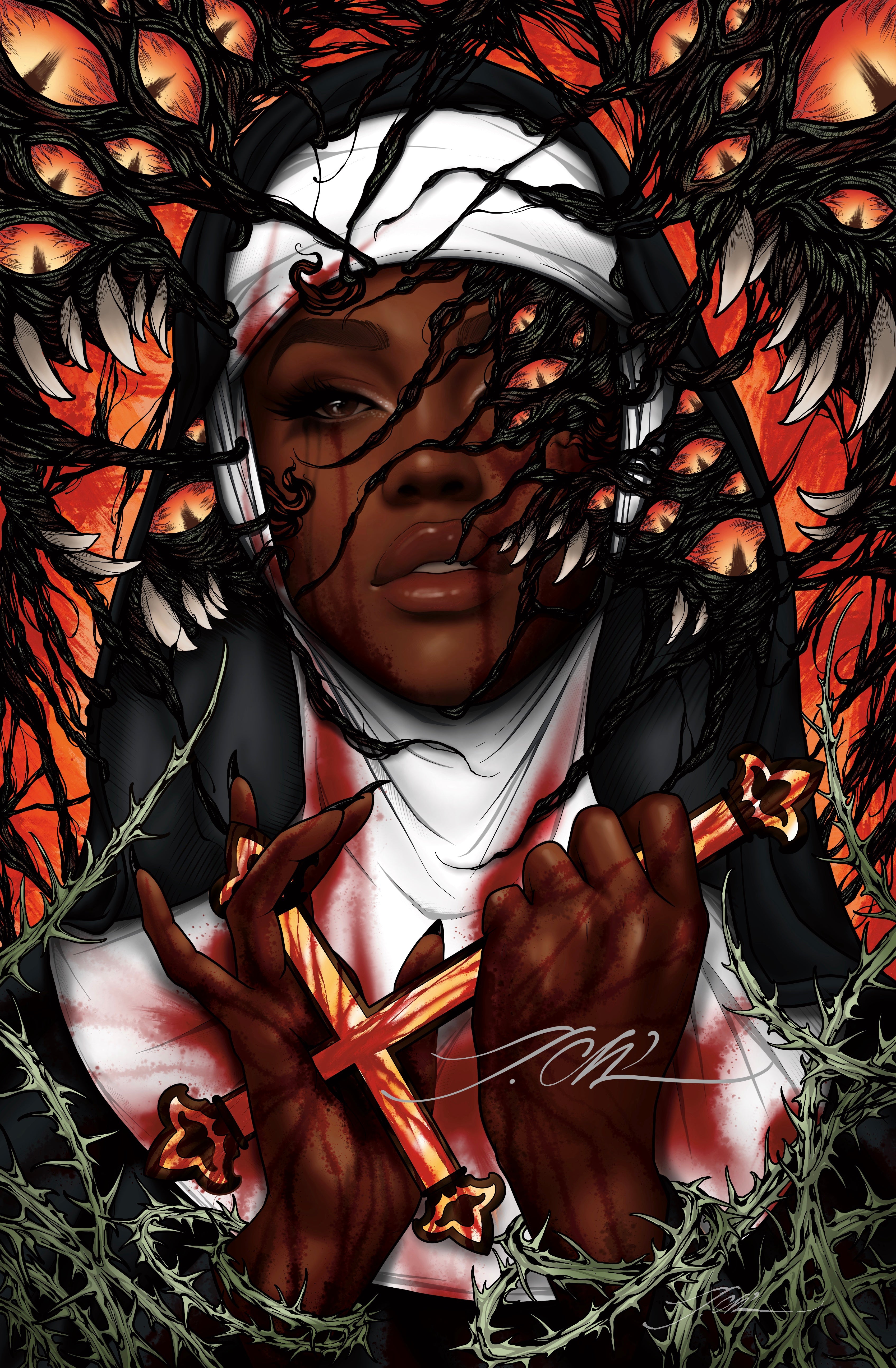 EXCOMMUNICATED #1 TONY TROPHY VARIANT SIGNED